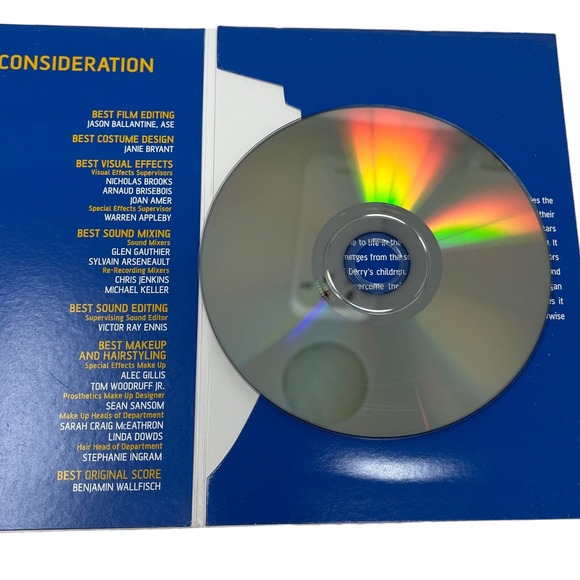 IT Chapter One 1 DVD For Your Consideration FYC Screener Stephen King Horror - Picture 2 of 3